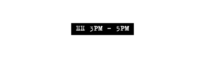hh 3pm 5pm